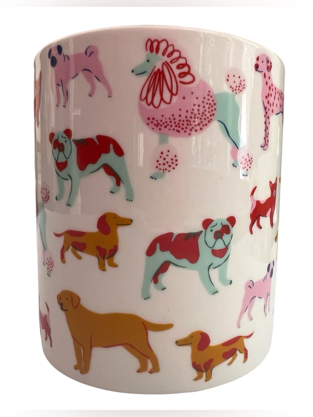 Parker Lane Stoneware Coffee Mug 16 oz Dog Person Tea Mug Cup NEW - Picture 5 of 11